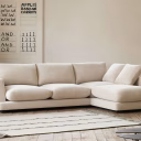 sofa blanco nordico